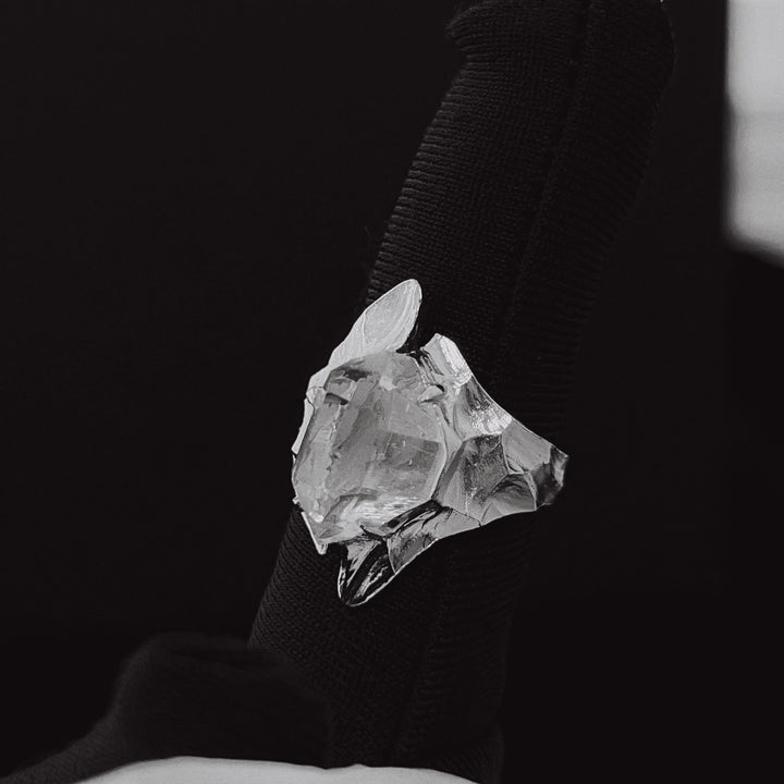 Herkimer Diamond Crystal Ring | A Symbol of Elegance and Energy - GEM Spirit - CM - 01 - Crystal.Monogatari的店 xhs - CRYSTALS - Herkimer Diamond Crystal