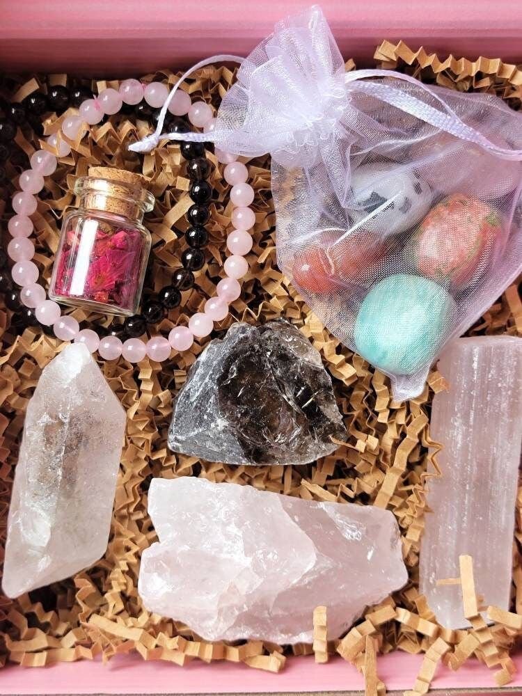 Love Healing Combo Set – Ignite Love, Harmony, and Balance - GEM Spirit - OG03 - CRYSTALS - Healing Sets - Love